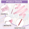thumbnail image 3 of Uxcell Dance Ribbons, Gymnastics Dance Streamers with Non-Slip Wand Dance Flag Light Pink, 3 of 7