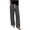 #02 Dark Gray 【Mix, Match & Rotate: Stock Up on Daily Colors】, variant on Women's Soft Fabric Loose Fit Pants with Elastic Waist Drawstring, Pockets, Sleep Pants, Casual Loungewear, Summer Beach, Yoga, Adjustable Comfortable Lounge | VerBelle,Brown L