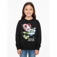 thumbnail image 3 of The Powerpuff Girls x Sanrio Girls Friends for Life Graphic Sweatshirt, Sizes 4-16, 3 of 10