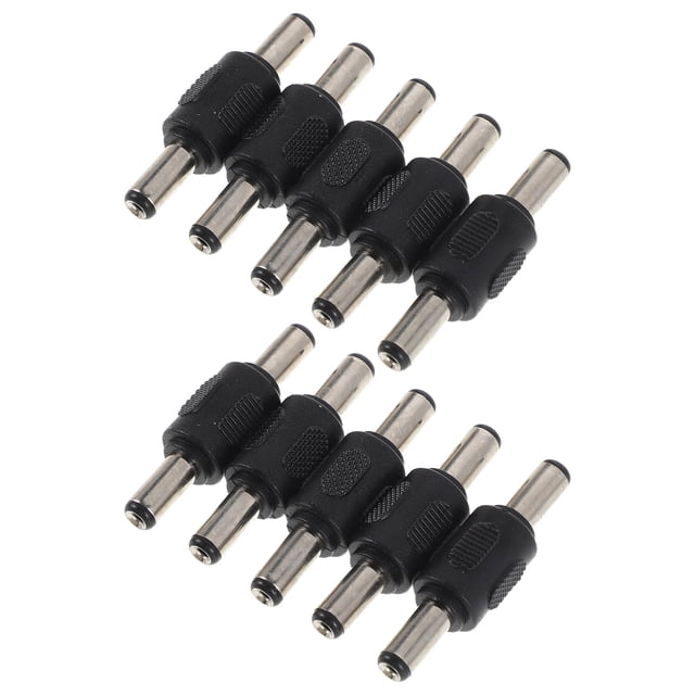 YSNOOWE 10Ud Adaptador De Dc Macho A Macho Para Suministro De Energía Portátil Y Confiable