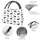 thumbnail image 4 of Fotbe Border Collie Dog Bolsa Térmica Portátil con Estampado, Bolsa de Entrega de Alimentos Aislada, Bolsa Reutilizable de Gran Capacidad para Comidas y Supermercado, 4 of 6