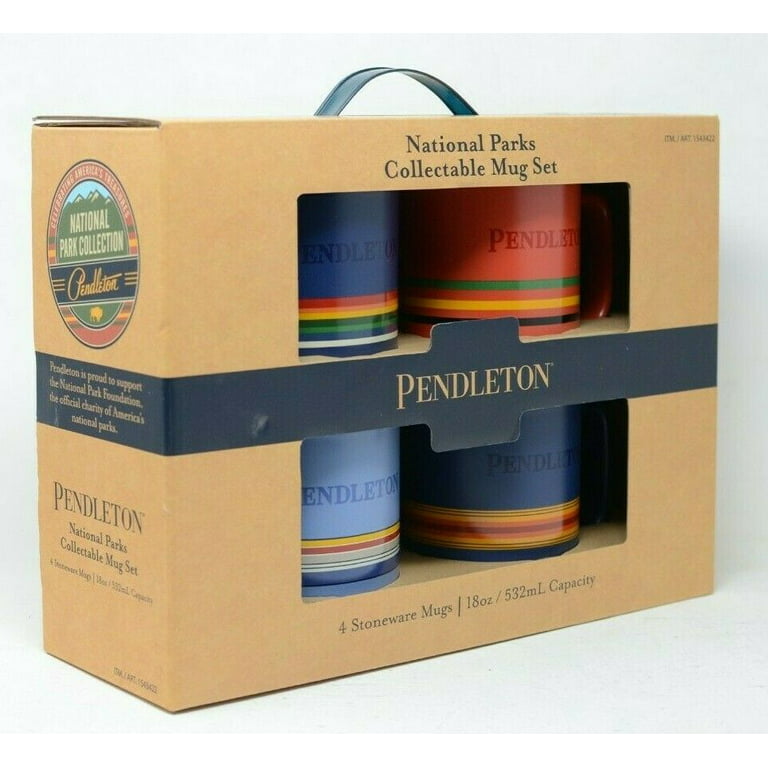 Pendleton National Parks Collectible Mug 18 oz - Set of 4 for sale