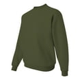 thumbnail image 2 of Jerzees 8 oz. 50/50 Fleece Crew (562) Military Green, 2XL, 2 of 2