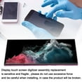 thumbnail image 3 of LCD Screen Replacement for Galaxy S22 Ultra 5G SM S908U, 6.7 Inch Touch Screen Digitizer Assembly with Frame, Fingerprint Sensor and Repair Kit, Phone Display Assembly, 3088x1440px, 3 of 7