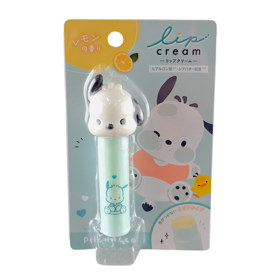 Crema de labios Sanrio Crux Pochacco Cuidado de labios con aroma a limón