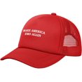 thumbnail image 1 of Make America Emo Again Hat Mesh Trucker Hat Funny Baseball Cap Men Women, 1 of 6