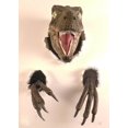thumbnail image 3 of Estatua de dinosaurio 3D, decoración de dinosaurio, pared rota, accesorio colgante de dinosaurio que estalla, adornos de resina de dinosaurio (azul) oso de fresa Electrónica, 3 of 5