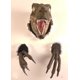 thumbnail image 3 of Estatua de dinosaurio 3D, decoración de dinosaurio, pared rota, accesorio colgante de dinosaurio que estalla, adornos de resina de dinosaurio (amarillo) oso de fresa Electrónica, 3 of 5