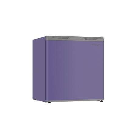 Frigidaire 1.6 Cu Ft Compact Refrigerator, Purple Single Door Mini Fridge for Bedroom, Dorm, Office, Apartment