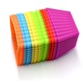 thumbnail image 5 of 12 Piezas De Silicona Mini Reutilizable Para Hornear Muffins Pequeños Soportes Para Magdalenas De Color Aleatorio, Forros De Silicona Para Magdalenas, Pasteles, Postres, Moldes Antiadherentes Para Hac, 5 of 5