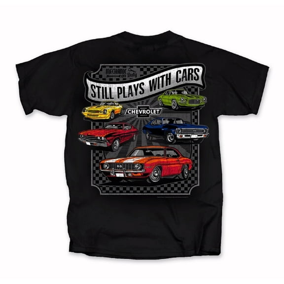 Chevy Chevrolet Camaro Still Plays with Cars Short Sleeve T-Shirt