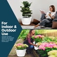 thumbnail image 3 of Planters Lifemaster 10" Plastic Whiskey Barrel 10-Pack, 3 of 7