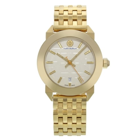 - Pre-Owned Tory Burch Whitney Classic Gold Tone Steel Swiss Quartz Ladies Watch TRB8002