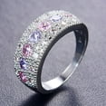 thumbnail image 2 of Womens Zircon Jewelry Rings Vintage Ladies Ring, 2 of 6