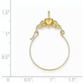thumbnail image 2 of Beautiful 14k Polished Heart Charm Holder, 2 of 2
