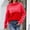 Red, variant on AOOCHASLIY 2023 Womens Sweater Women Plus Size Casual Round Neck Loose Printed Long Sleeve Tops Sweater Women Blouse