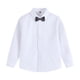 thumbnail image 3 of Blusa y camisa de cuello vuelto de manga larga Camisas de solapa de manga larga para niños y niñas Camisas para niños Corbatas Tops modernos y versátiles Tops/camisas de solapa de manga larga Top de p, 3 of 4