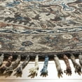 thumbnail image 2 of SAFAVIEH Aspen Lance Oriental Wool Area Rug, Charcoal/Light Brown, 7' x 7' Square, 2 of 6