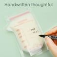 thumbnail image 6 of Breastmilk Storage Bags 30 Count 3.4 OZ Milk Freezer Bags for Breastfeeding Milk Storage Bag Leak Proof Zipper Seal, 6 of 6