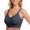 #1 Black, variant on CaiJunJia Women's Seamless Bras Wireless Bra with Soft Support Full Coverage Tshirt Bra for Women with Padded Everyday Bra