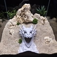 thumbnail image 7 of mdesiwst Dragon Design Aquarium Cave 3D Printed Fish Tunnel Hideout under Gravel Tunnel with Viewing Ports for Betta Shrimp Pleco Corydoras, 7 of 7