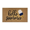 thumbnail image 2 of WRXMIJNHGSA Carpet Under $5 Hello Summer Welcome Mat Decor Summer Door Mat Outdoor Summer Outdoor Mat Outdoor Door Rug Outdoor Door Mats Outdoor Rug Door Outdoor Door Mats For Patio, 2 of 4