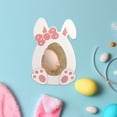 thumbnail image 6 of kkbbma Easter under $5 Easter Treat Box 10pcs Cute Egg Shaped Bunny Paper Box with Window Rabbit Ears Easter Box Easter Basket Containers Candy Goodies Box for Easter Classroom Party Favor, 6 of 7