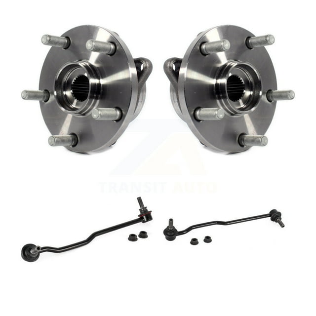 Transit Auto Front Hub Bearing Assembly and Link Kit for Car 2015-2019 Subaru Outback Legacy - Left Right Side (Driver Passenger) K7T-101289