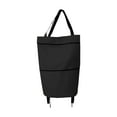 Foldable Grocery Cart, Multifunction 2 in Collapsible Portable
