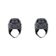 thumbnail image 4 of Greeniant Cascos de fútbol de esponja para deportes Unisex, cascos de protección anticolisión reciclados, accesorios de protección para la cabeza Negro L 2piezas Greeniant CBP212948, 4 of 6