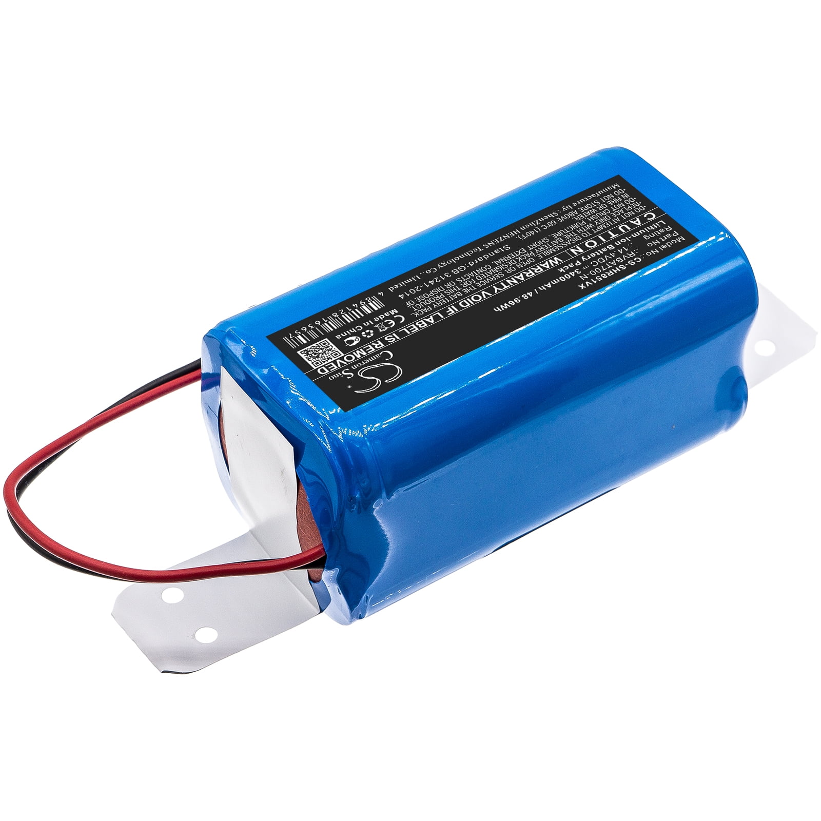 Shark Rv871 3400mAh Shark RVBAT700-N Battery for RV850WV RV871C RV700_N RV725_N ...