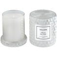 thumbnail image 3 of VOLUSPA MILK ROSE CLOCHE CANDLE 8.5 OZ, 3 of 3
