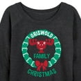 thumbnail image 3 of National Lampoon's Christmas Vacation - Griswold Family Christmas - Women's Lightweight French Terry Long Sleeve Shirt, 3 of 5