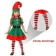 thumbnail image 3 of 110 cm Disfraces Disfraz de Elfo para Niñas Disfraces de Navidad para Niños, 3 of 5