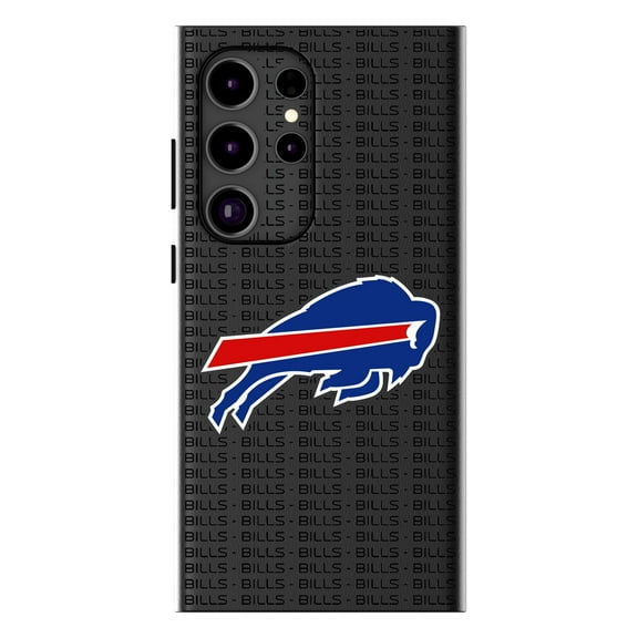 Keyscaper Buffalo Bills Text Backdrop Galaxy Magnetic Bump Case