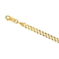 thumbnail image 5 of JewelStop 14K Yellow Gold Polished Finish 3.6mm Comfort Curb Chain with Lobster Lock - 16", 5 of 6