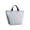 A002- Gray, variant on Lunch Bag, Lunch Tote Bag, Reusable Lunch Bag, Canvas Tote Bag with Zipper, 9X7 Inch Beige Oxford Cloth Insulated Tote, Waterproof Leakproof Washable Coolers, Perfect for Office
