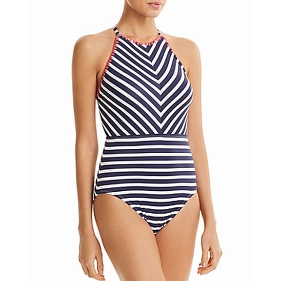 Tommy Bahama Womens One-Piece Striped Swimwear