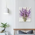 thumbnail image 4 of ERAPDAUR Wall Art For Bedroom Botanical Wall art Flowers Wall art Bathroom Wall Pictures Flower Prints Wall art Purple Red Canvas Wall Art Floral Picture Living Room Girls Room Room Decor 16x20 in, 4 of 5