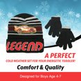 thumbnail image 5 of Disney Cars Boys Winter Hat and Gloves Cold Weather Set, Age 4-7, 5 of 5