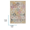 thumbnail image 6 of Livabliss Area Rugs for Living Room, 5x7 Harput Traditional Beige Rug, Bedroom Dining Room Home Decor Stain Resistant Carpet (5'3" x 7'3"), 6 of 9