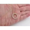 thumbnail image 2 of 1.20CT Round Lab Created Diamond Eternity Circle Pendant 14k Yellow Gold Plated Solid 925 Sterling Silver, 2 of 5