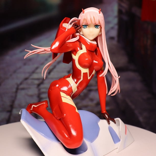 Figura de acción de DARLING in the FRANXX, modelo coleccionable de 21CM, Zero Two 02