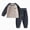 N362-Black, variant on bwdbhd Toddler Pajamas Girl Boys' Pajamas 2-Piece Pjs Sleepwear Kids Cartoon Fall Winter Outfits