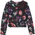 thumbnail image 1 of bar III Suéter de Punto Floral para Mujer, Negro, X-Large bar III Tejer, 1 of 2