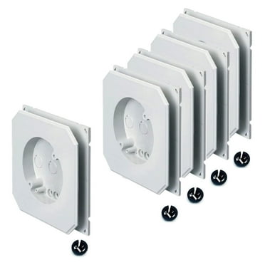 saney 8141F-5 (5-Pack) Non- Metallic Siding Mounting Block with Built-in Electrical Box
