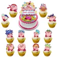 thumbnail image 5 of Lindo Kirby superestrella fiesta desechable pancarta vajilla colgante bandera Kirby superestrella globos set decoración de pastel de cumpleaños, 5 of 5