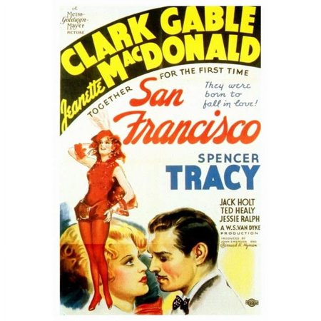 Posterazzi MOVEF6175 San Francisco Movie Poster - 27 x 40 in.