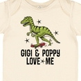 thumbnail image 4 of Inktastic Gigi and Poppy Love Me Dinosaur Boys Baby Bodysuit, 4 of 5