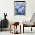 thumbnail image 4 of Watercolor Beautiful Hydrangea Flower 5D Diamond Art DIY Paint with Full Drill Round Diamond Gems Painting by Number Kits for Adults Art Craft Home Wall Decor 15.8x19.8in(2), 4 of 8